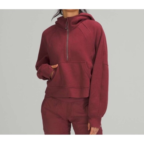 Lululemon Womens Sz L/XL Scuba Oversized Half-Zip Hoodie - Picture 1 of 12
